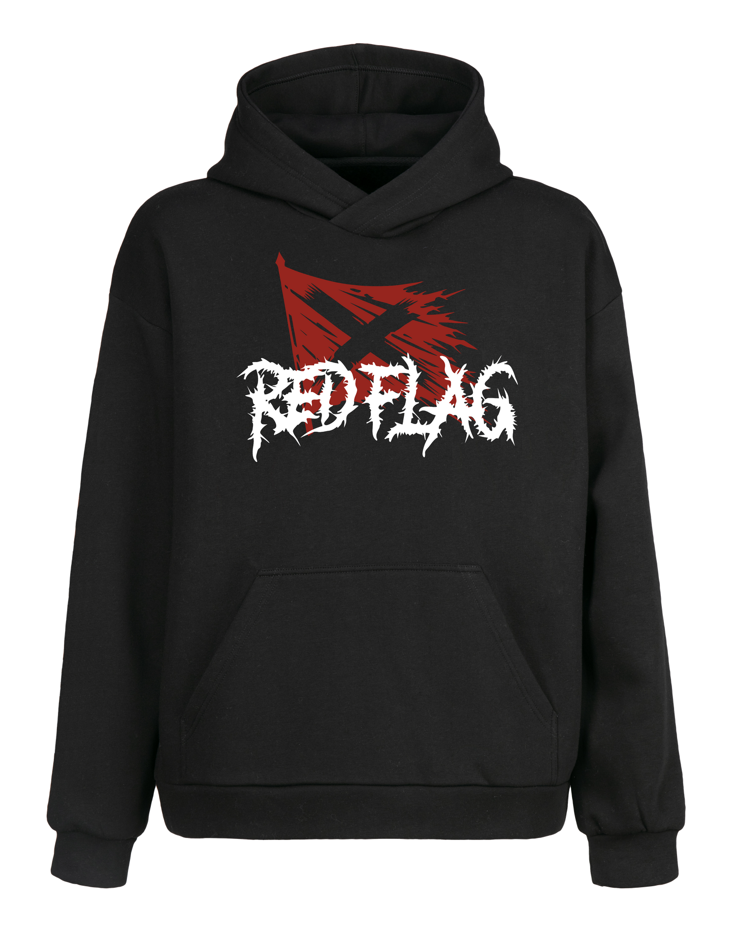 RED FLAG - 'FlagLabel' Hoodie