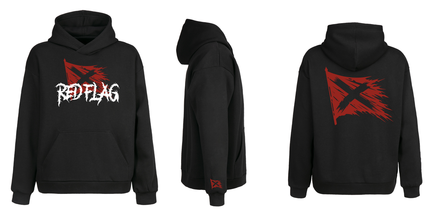 RED FLAG - 'FlagLabel' Hoodie