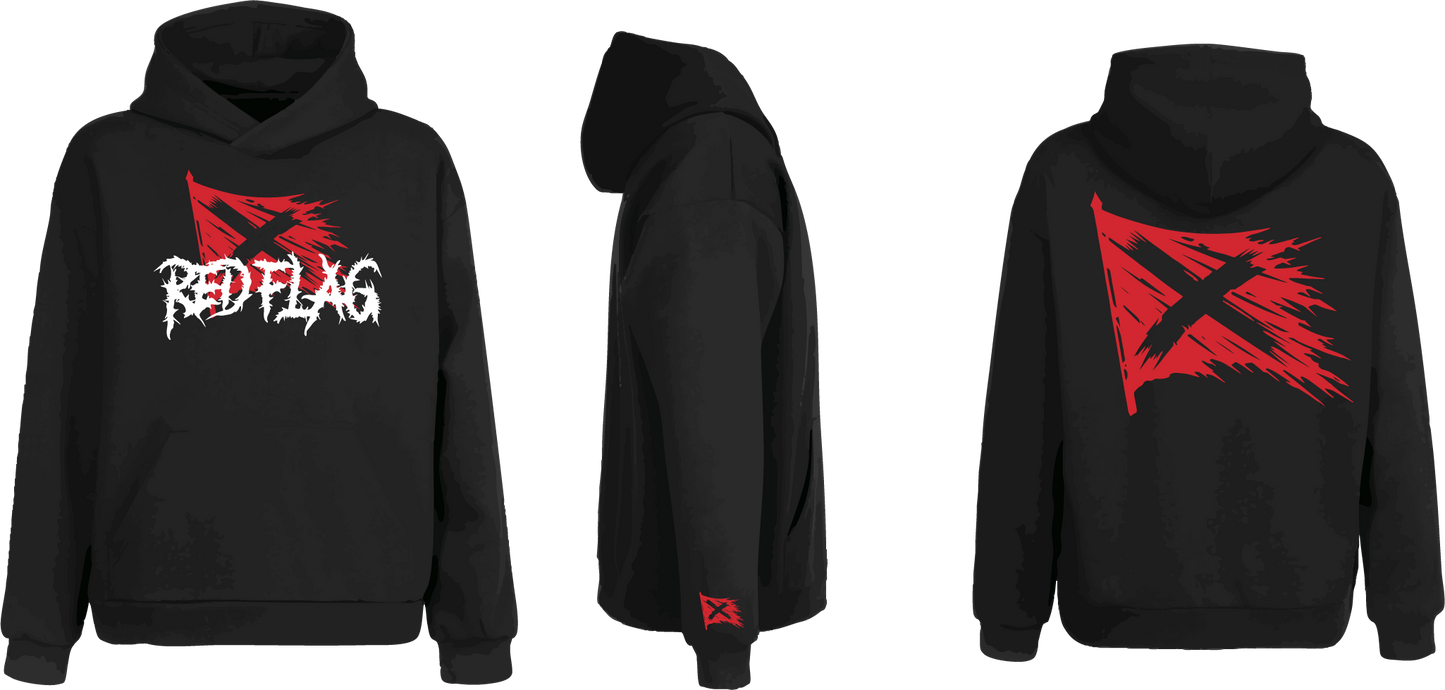 RED FLAG - 'FlagLabel' Hoodie